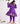 Purple Parrot Short Anarkali Salwar Kurta